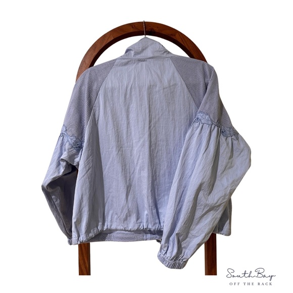 Free People Movement Thanks a Bunch Jacket in Periwinkle Dreams - Picture 6 of 6